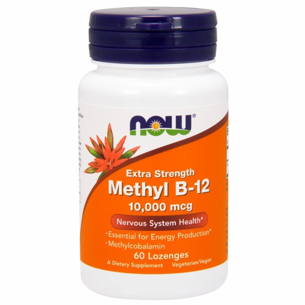 Picture of Now Foods Methyl B-12 10,000 mcg - 60 Lozenges