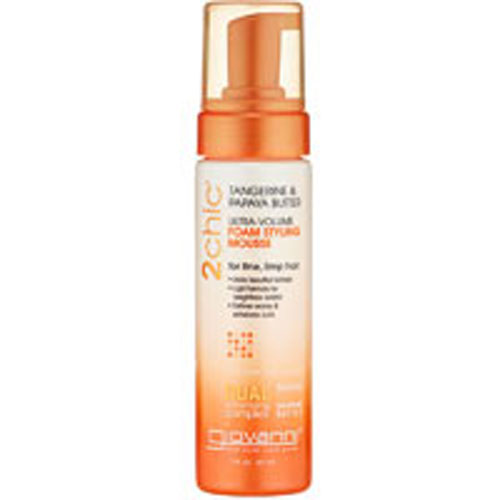 Picture of Giovanni Cosmetics 2chic Ultra Volume Tangerine and Papaya Butter Foam Styling Mousse