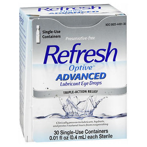 Picture of Refresh Refresh Optive Advanced Lubricant Eye Drops Sensitive