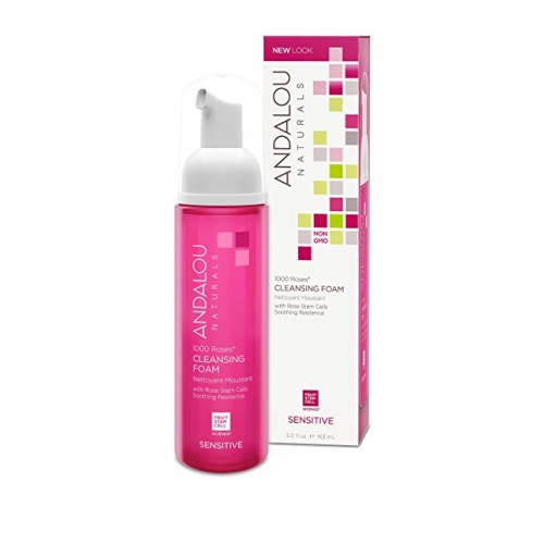 Show details for Andalou Naturals 1000 Roses Cleansing Foam Picture of Andalou Naturals 1000 Roses Cleansing Foam