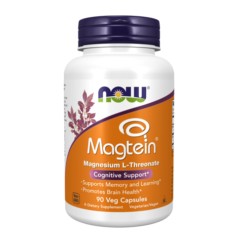Picture of Now Foods Magtein - 90 Veg Capsules 