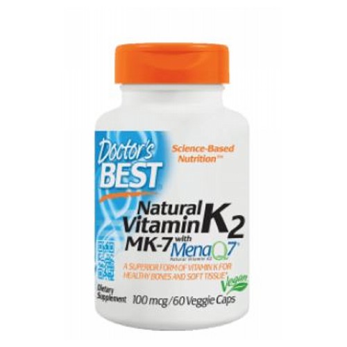 Picture of Doctors Best MK-7 Featuring MenaQ7 Natural Vitamin K2