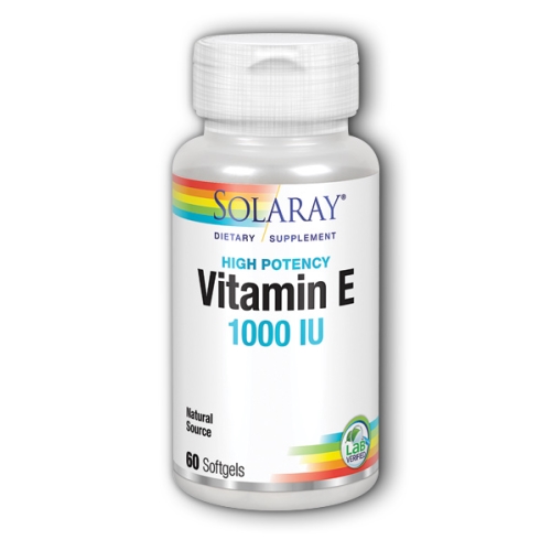 Show details for Solaray Vitamin E - 60 Softgels Picture of Solaray Vitamin E - 60 Softgels