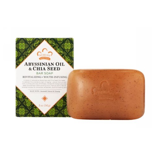 Show details for Nubian Heritage Bar Soap Abyssinian Chia Picture of Nubian Heritage Bar Soap Abyssinian Chia