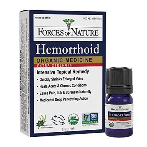 Picture of Forces of Nature Hemorrhoid Control Extra Strength