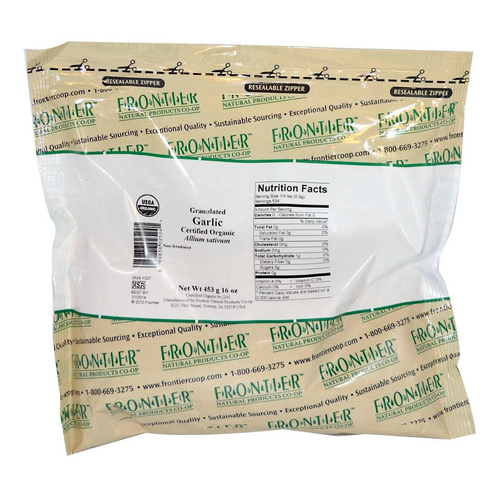 Picture of Frontier Coop Organic Granulated Garlic