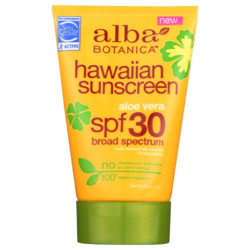 Show details for Alba Botanica Hawaiian Sunscreen Aloe Vera SPF 30 Picture of Alba Botanica Hawaiian Sunscreen Aloe Vera SPF 30