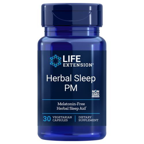 Picture of Life Extension Herbal Sleep PM - 30 Veg Capsules 