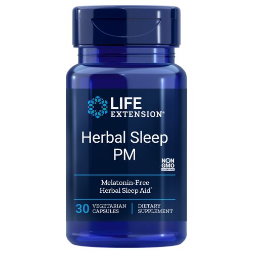 Show details for Life Extension Herbal Sleep PM - 30 Veg Capsules  Picture of Life Extension Herbal Sleep PM - 30 Veg Capsules
