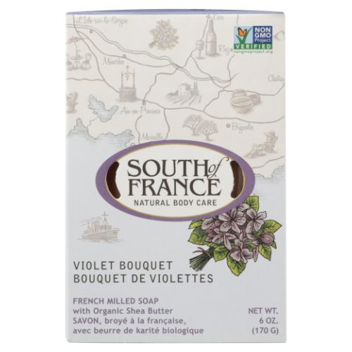 Picture of South Of France Soaps Violet Bouquet Bar Soap