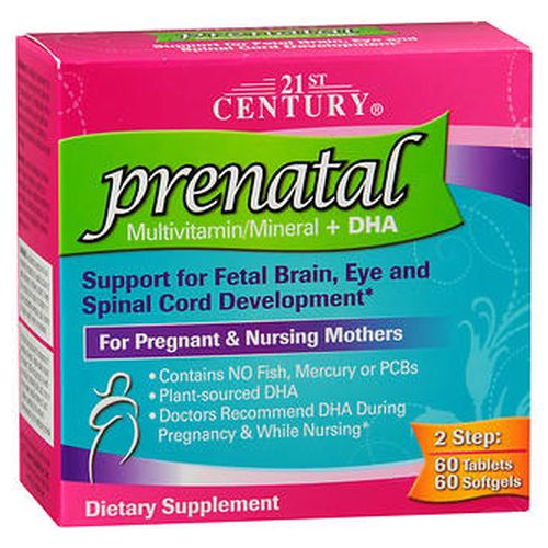 Show details for 21st Century Prenatal Multivitamin/Mineral + DHA Picture of 21st Century Prenatal Multivitamin/Mineral + DHA