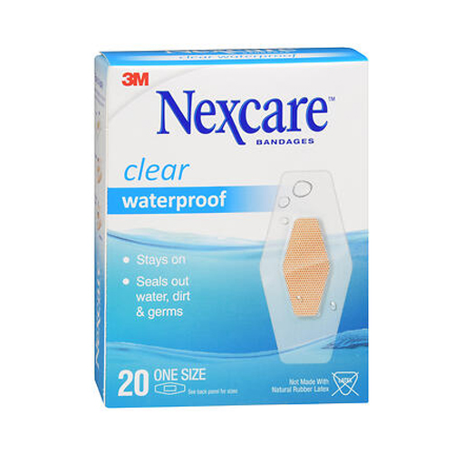 Picture of Nexcare Nexcare Waterproof Clear Bandages One Size