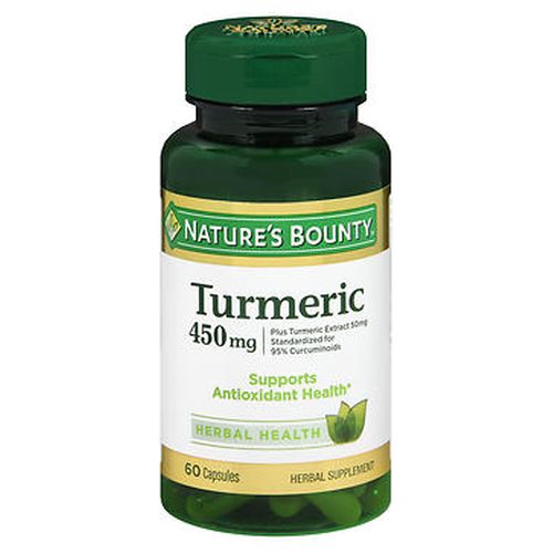 Show details for Nature's Bounty Nature's Bounty Turmeric 450mg 60 Capsules Picture of Nature's Bounty Nature's Bounty Turmeric 450mg 60 Capsules
