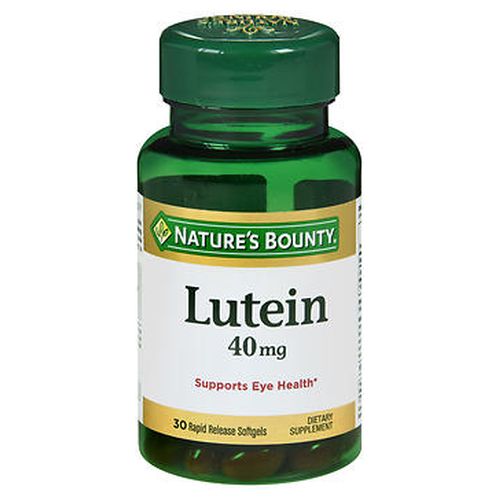 Picture of Nature's Bounty Lutein 40mg 30 Softgels