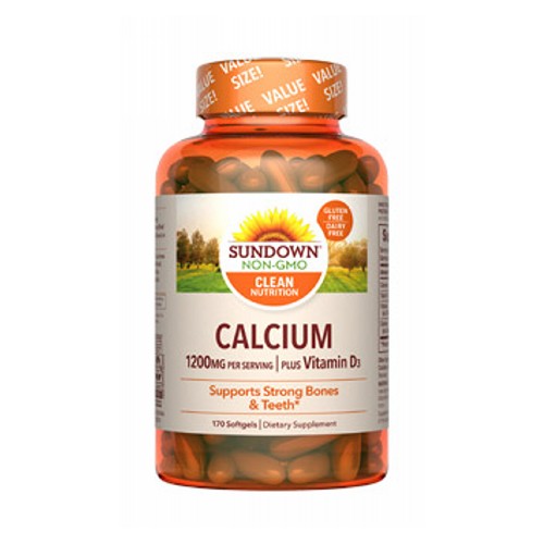 Picture of Sundown Naturals Sundown Naturals Calcium plus Vitamin D3 Softgels