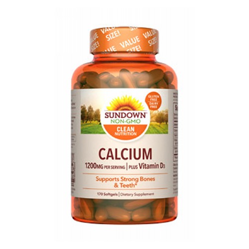 Show details for Sundown Naturals Sundown Naturals Calcium plus Vitamin D3 Softgels Picture of Sundown Naturals Sundown Naturals Calcium plus Vitamin D3 Softgels