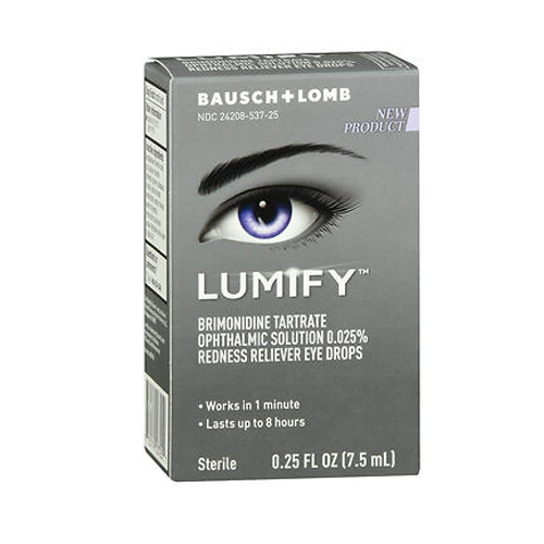 Picture of Bausch And Lomb Bausch + Lomb Lumify Redness Reliever Eye Drops 0.25 FL OZ (7.5 ml)
