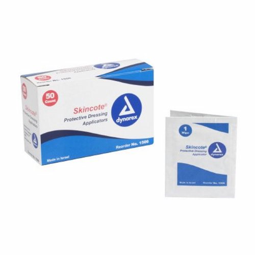 Picture of Dynarex Skin Barrier Wipe Skincote Isopropyl Alcohol, 70% Individual Packet