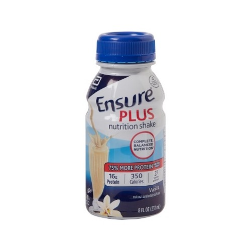 Picture of Abbott Nutrition Ensure Plus Nutritional Shake Vanilla Flavor