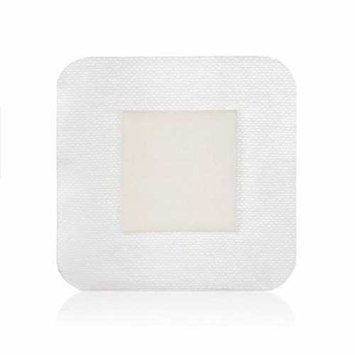 Picture of DermaRite Foam Dressing BorderedFoam  4 X 4 Inch Square Adhesive with Border 