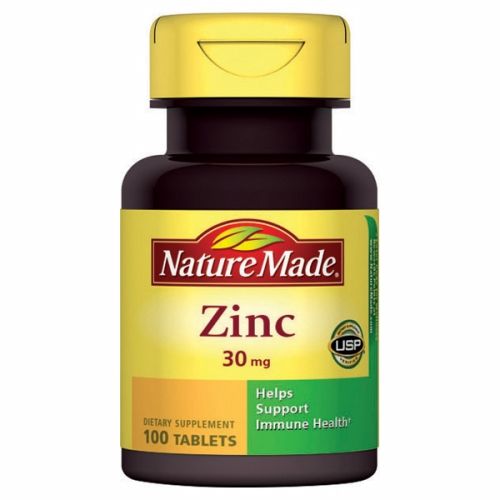 Show details for Nature Made Zinc 30 mg - 100 Tablets  Picture of Nature Made Zinc 30 mg - 100 Tablets