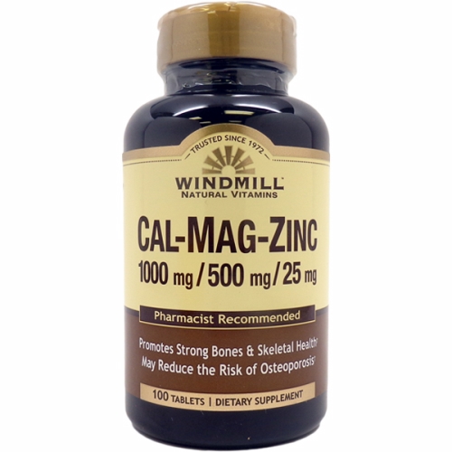Show details for Windmill Health Calcium - Magnesium & Zinc Picture of Windmill Health Calcium - Magnesium & Zinc