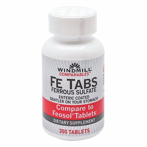 Show details for Windmill Health Fe Tabs Ferrous Sulfate Picture of Windmill Health Fe Tabs Ferrous Sulfate
