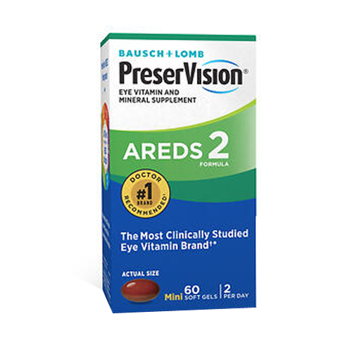 Picture of Bausch And Lomb Bausch + Lomb PreserVision Areds 2 Formula Soft Gels
