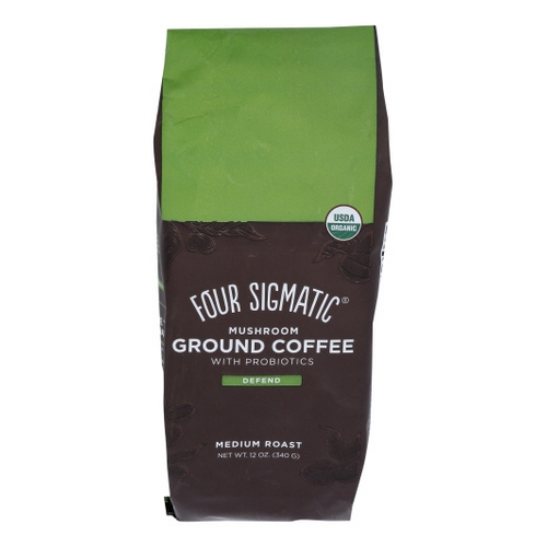 Picture of Four Sigma Foods Inc Mushroom Ground Coffee with Probiotics