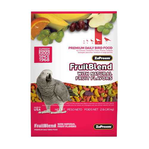 Picture of ZuPreem FruitBlend Flavor Bird Food for Parrots & Conures