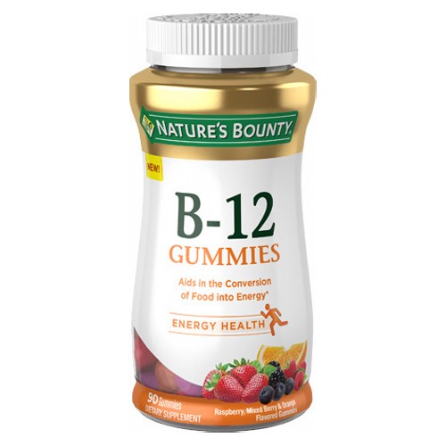 Show details for Nature's Bounty B-12 Gummies Picture of Nature's Bounty B-12 Gummies