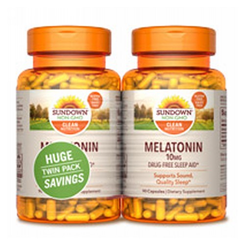 Show details for Sundown Naturals Melatonin Twin Pack Picture of Sundown Naturals Melatonin Twin Pack