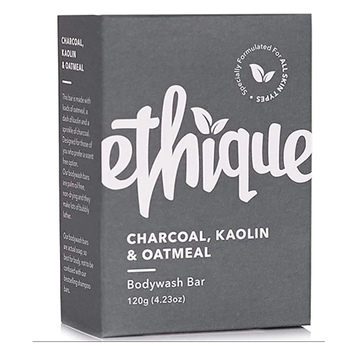 Picture of Ethique Solid Body Wash Charcoal Kaolin & Oatmeal