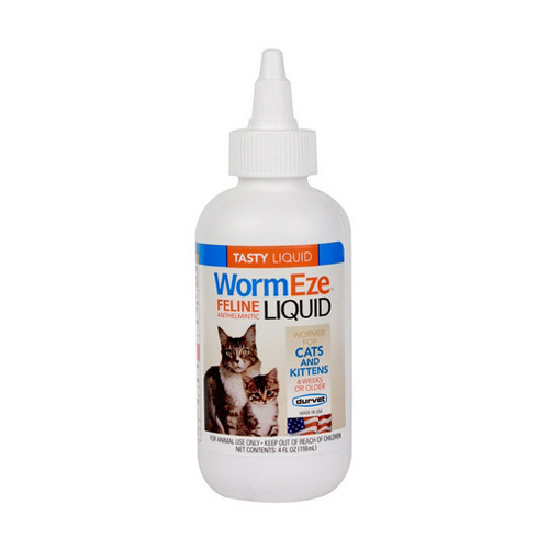 Picture of Durvet Wormeze Dog And Cat Dewormer  Liquid (Cat Only)