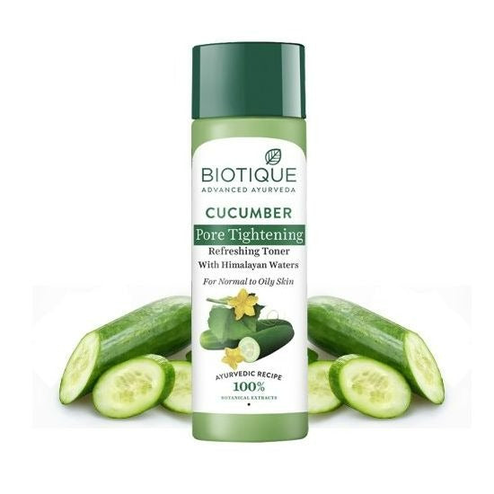 Picture of Biotique Bio Cucumber Pore Tightening Freshener With Himalayan Waters - 120 ML