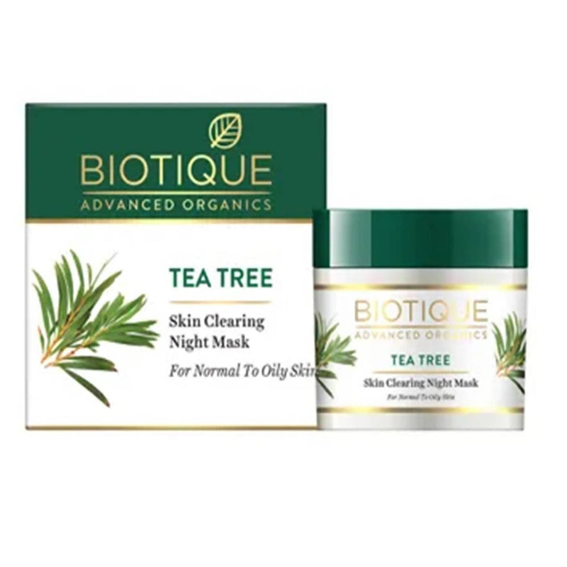 Picture of Biotique Advanced Organics Tea Tree Skin Clearing Night Mask - 50 gm