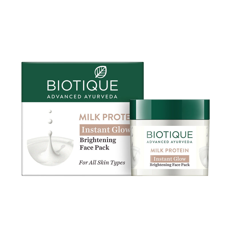 Show details for Biotique Advanced Ayurveda Bio Milk Protein Whitening & Rejuvenating Face Pack - 50 GM Picture of Biotique Advanced Ayurveda Bio Milk Protein Whitening & Rejuvenating Face Pack - 50 GM