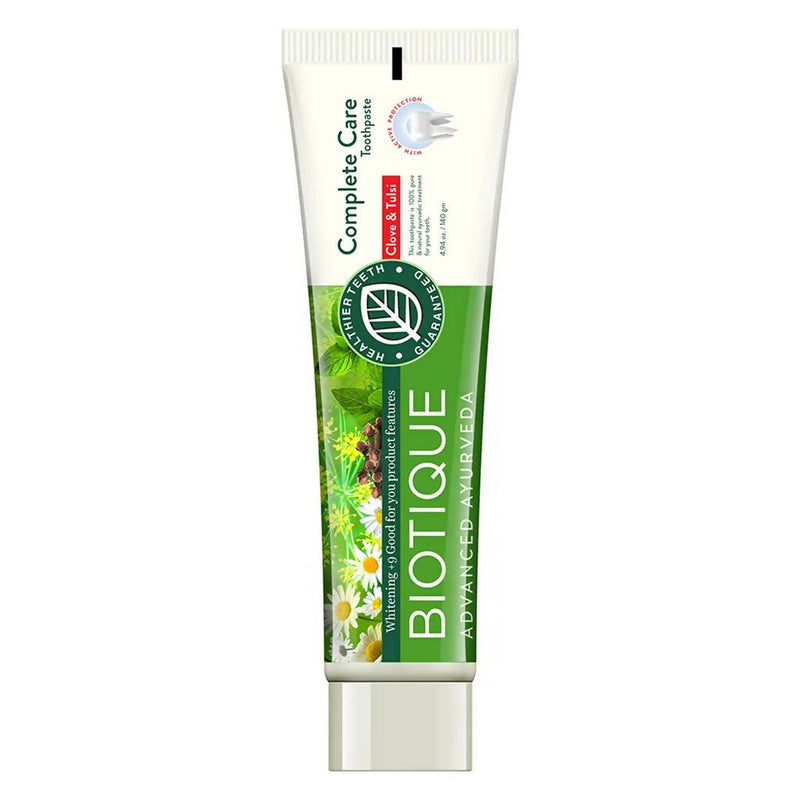 Show details for Biotique Clove & Tulsi Complete Care Toothpaste - 140 gm Picture of Biotique Clove & Tulsi Complete Care Toothpaste - 140 gm