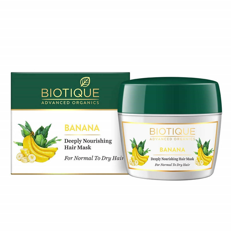 Show details for Biotique Advanced Organics Banana Deeply Nourishing Hair Mask - 175 Gm Picture of Biotique Advanced Organics Banana Deeply Nourishing Hair Mask - 175 Gm