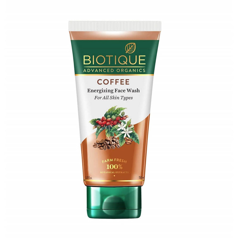 Show details for Biotique Advanced Organics Coffee Energizing Face Wash - 150 ML Picture of Biotique Advanced Organics Coffee Energizing Face Wash - 150 ML