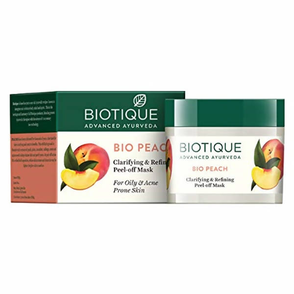 Picture of Biotique Advanced Ayurveda Bio Peach Clarifying & Refining Peel-Off Mask - 50 GM