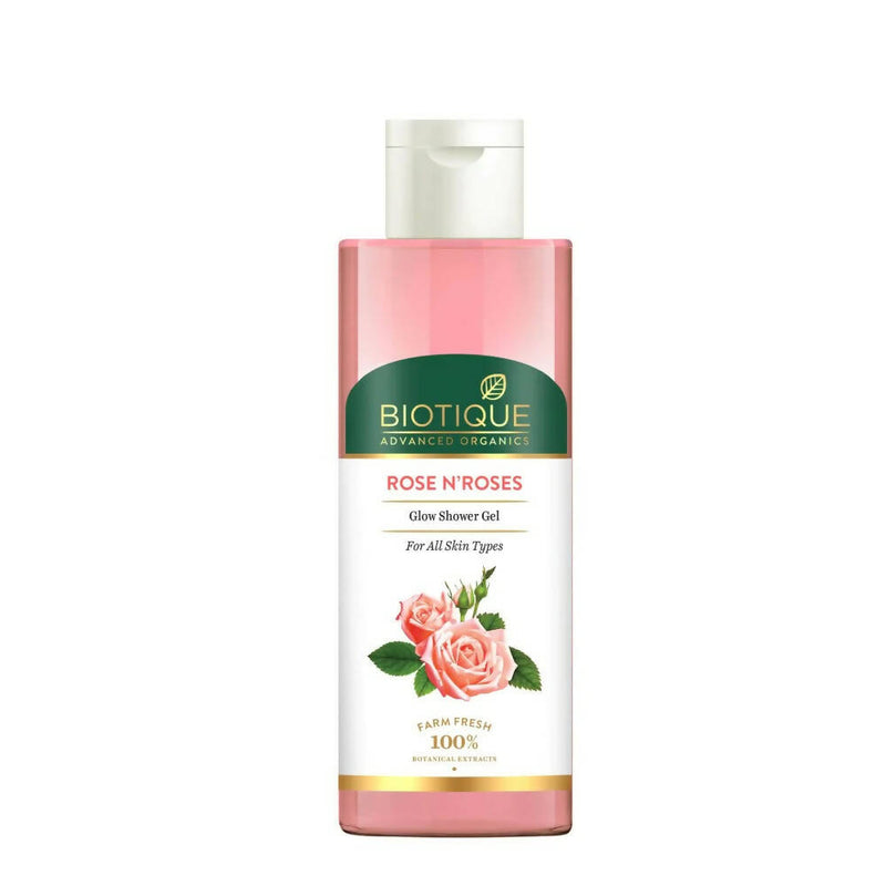 Picture of Biotique Rose n'Roses Glow Shower Gel - 200 ml