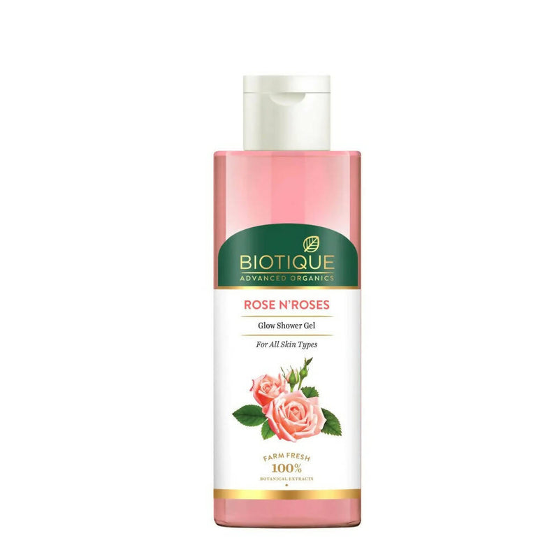 Show details for Biotique Rose n'Roses Glow Shower Gel - 200 ml Picture of Biotique Rose n'Roses Glow Shower Gel - 200 ml