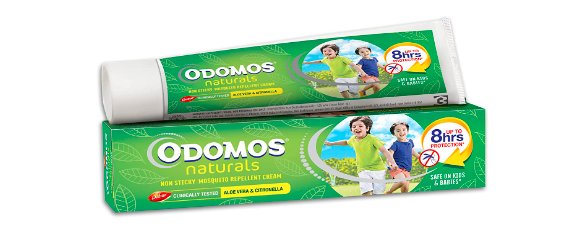 Show details for Dabur Odomos Naturals Non Sticky Mosquito Repellent Cream Aloevera & Citronella 50 g Picture of Dabur Odomos Naturals Non Sticky Mosquito Repellent Cream Aloevera & Citronella 50 g