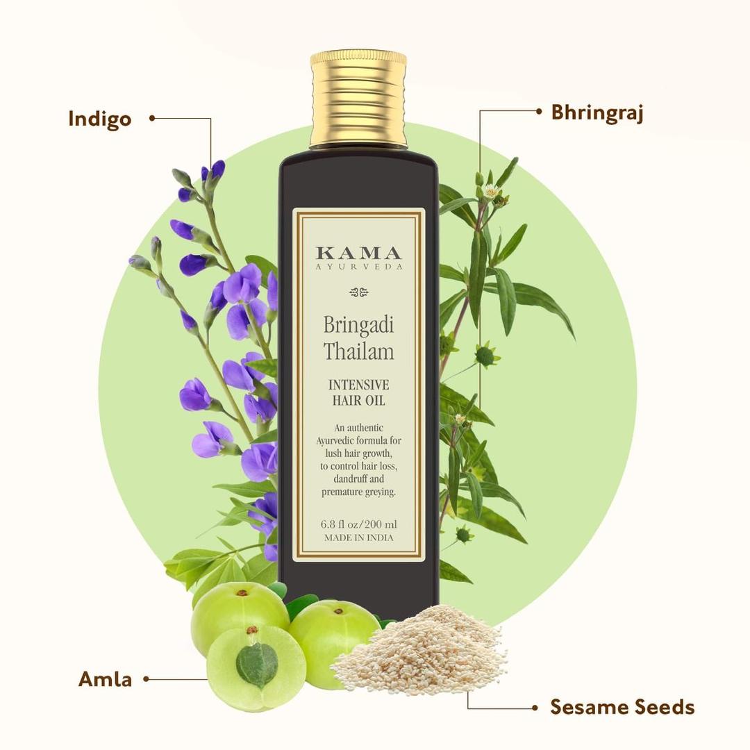 Show details for Kama Ayurveda Bringadi Intensive Hair Treatment oil Picture of Kama Ayurveda Bringadi Intensive Hair Treatment oil