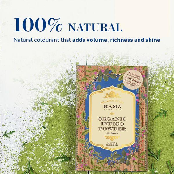 Picture of Kama Ayurveda Organic Indigo Powder - 100 grams