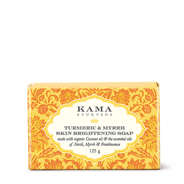 Show details for Kama Ayurveda Turmeric & Myrrh Skin Brightening Soap - 125 grams Picture of Kama Ayurveda Turmeric & Myrrh Skin Brightening Soap - 125 grams