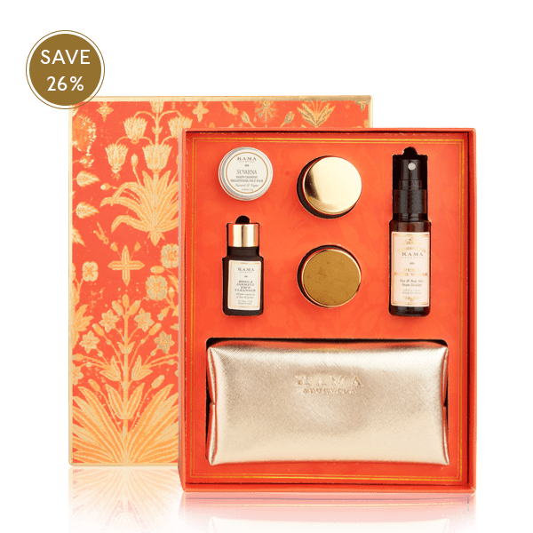 Picture of Kama Ayurveda Gold Glow Gift Box