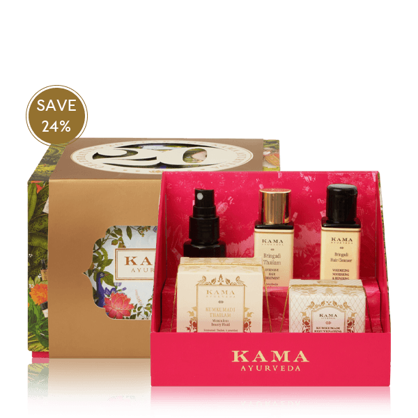 Show details for Kama Ayurveda 20 Year Celebration Gift Box Picture of Kama Ayurveda 20 Year Celebration Gift Box