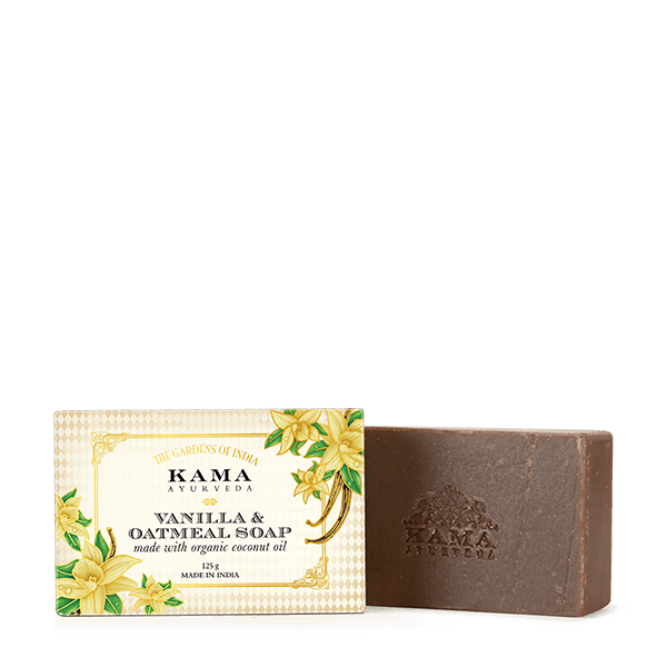 Picture of Kama Ayurveda Vanilla & Oatmeal Soap - 125 g